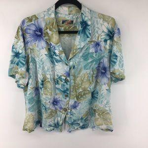 La Cabana Hawaiian Button Down Shirt